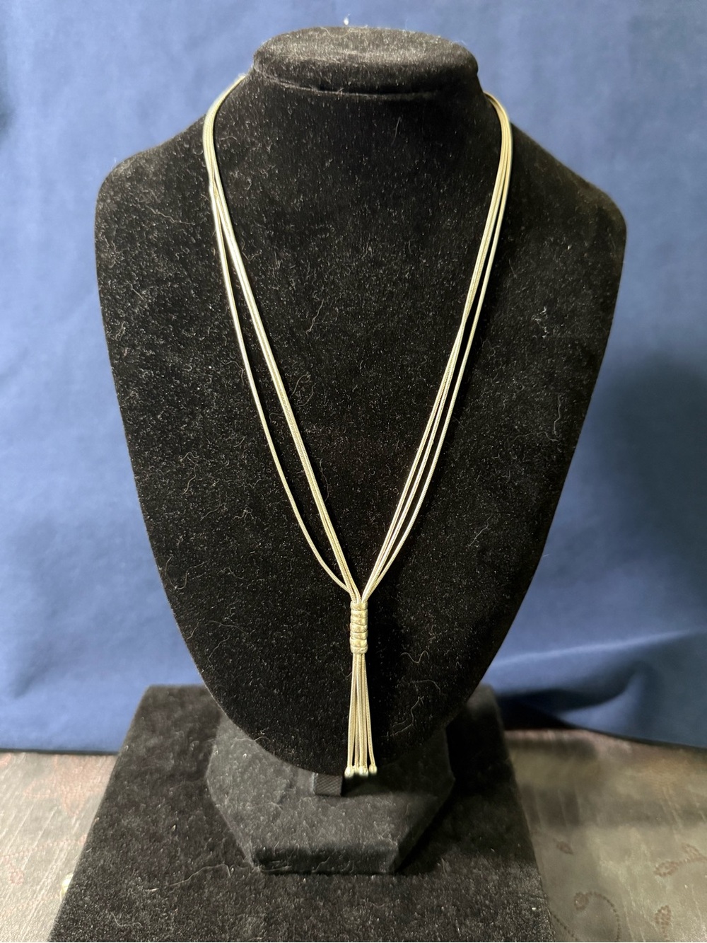 925 Sterling Silver Multi-Strand Necklace